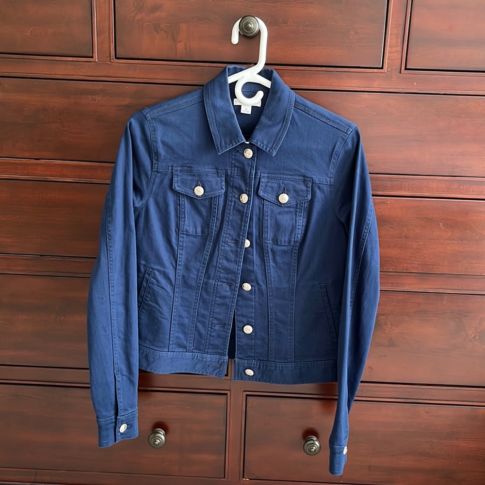 Nautica Button Down Navy Jacket size M